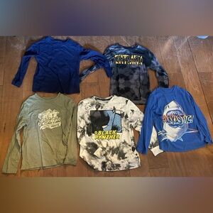 Marvel Long Sleeve Shirt Collection - Blue, Green, Black